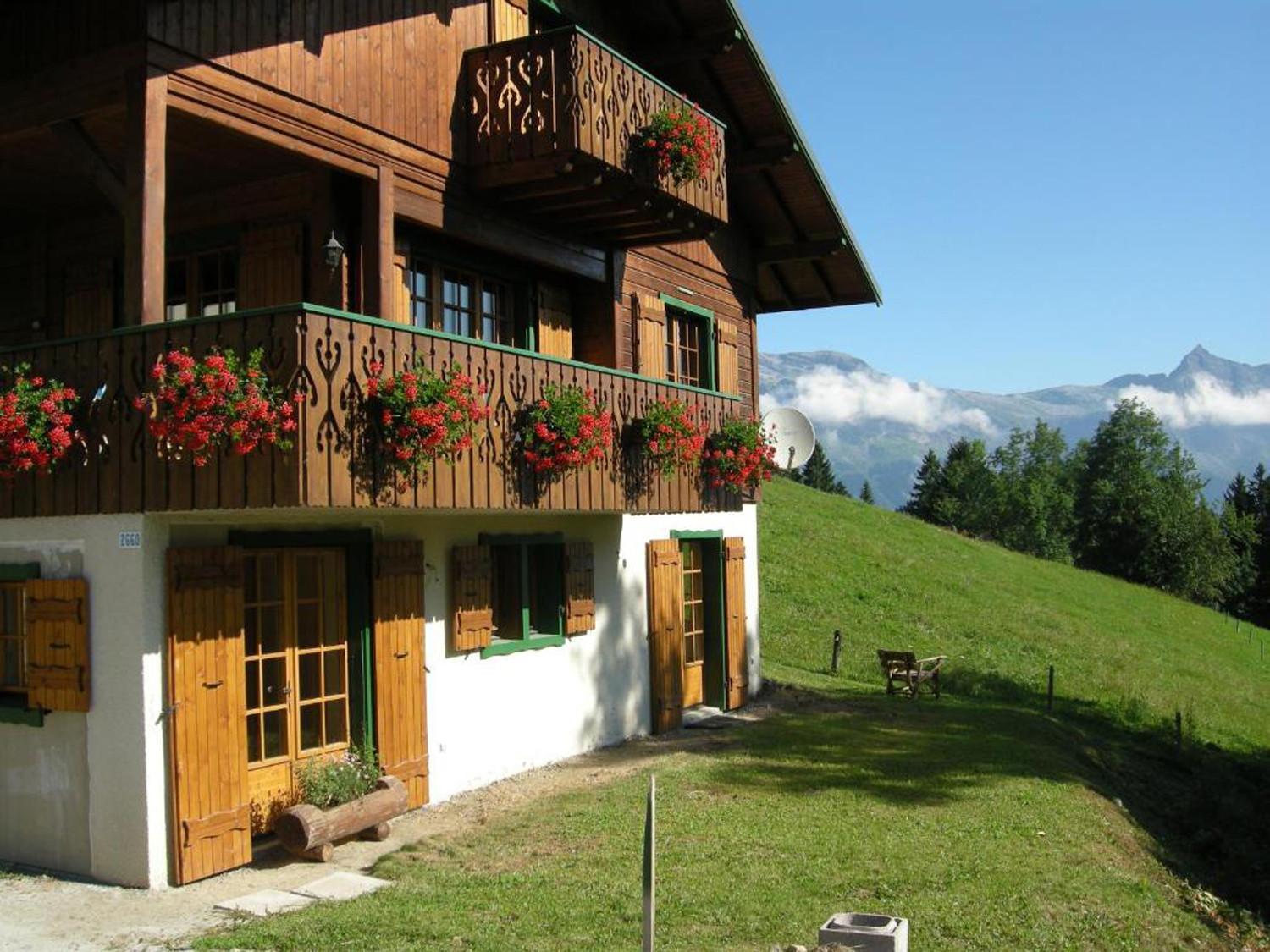 Chalet Marie Paradis Vue Mont Blanc Saint-Gervais-les-Bains Exterior photo