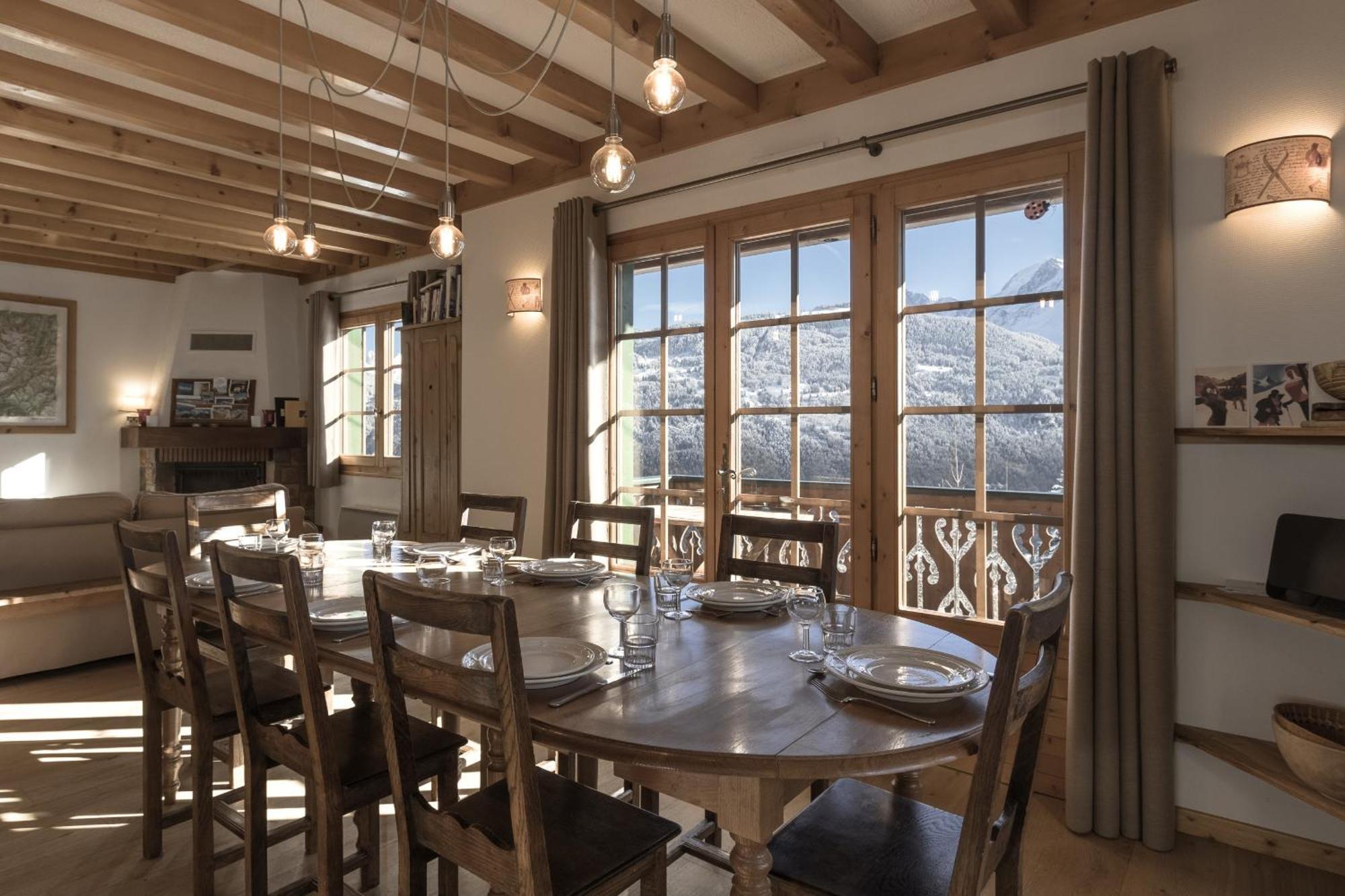 Chalet Marie Paradis Vue Mont Blanc Saint-Gervais-les-Bains Exterior photo